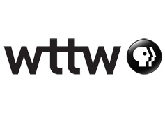 Photo of the WTTW logo. Link to Leo Tibensky's story